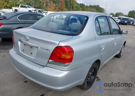 2003 Toyota Echo из США, поврежденный, VIN JTDBT123X35042308